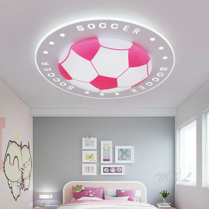 Salena - Football Shaped LED Children's Ceiling Light
