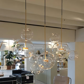 Dillon - Glass Bubble Hanging Pendant Light