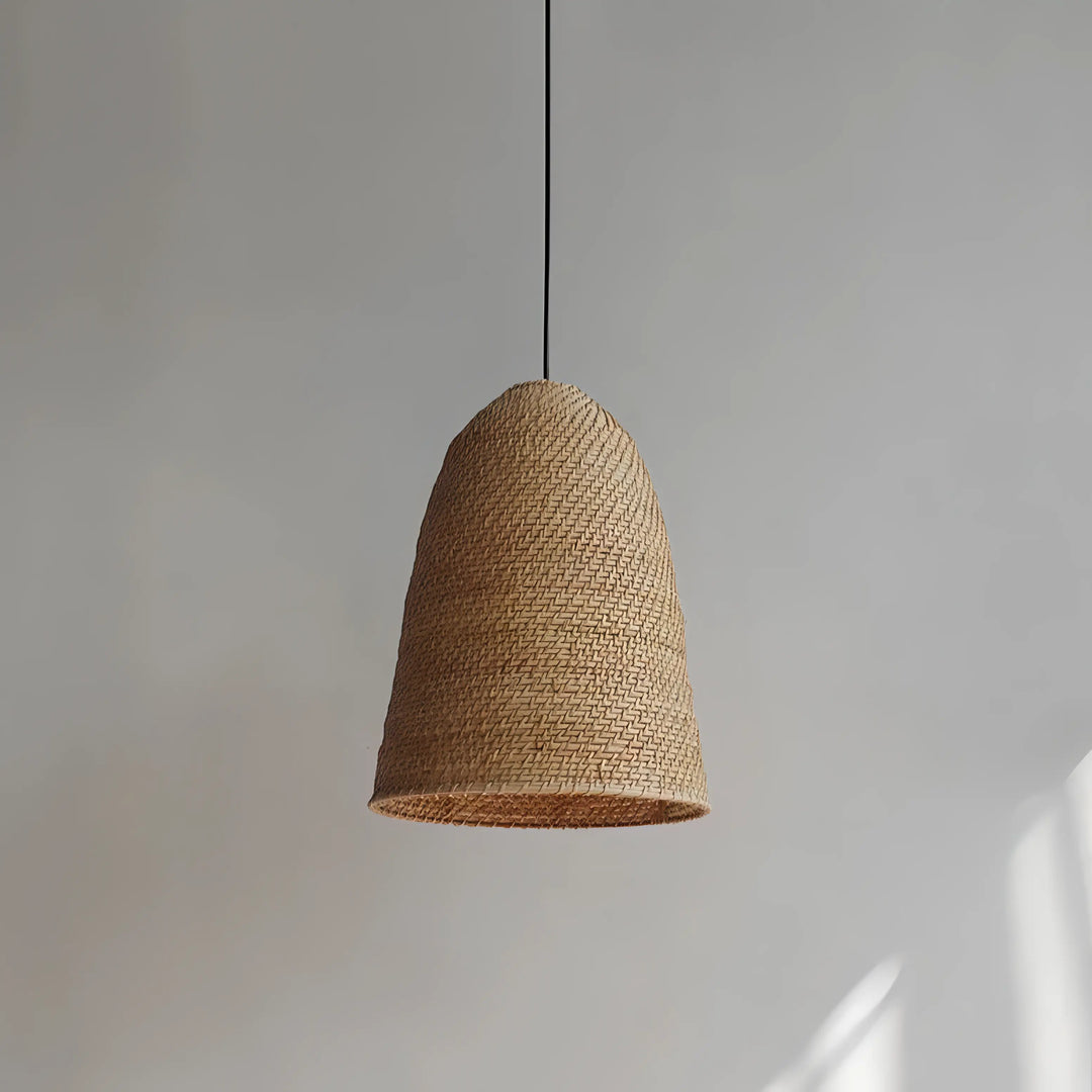 Fulmer - Japanese Style Round Bamboo Pendant Ceiling Light