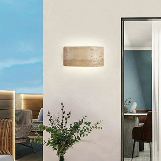 Callista - Modern Japanese Stone Waterproof LED Wall Light