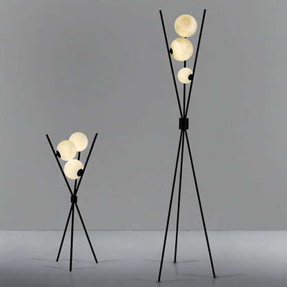 Mila - Stylish Minimalist Floor Lamp with Moon-Inspired Design
