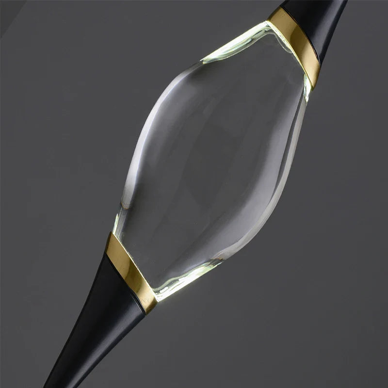 Kelton - Modern Gold Black Hanging Teardrop Pendant Ceiling Light