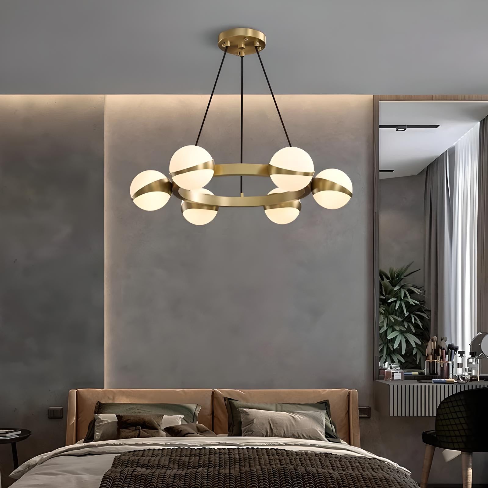 Tara - Modern Round Pendant Chandelier