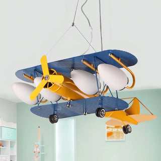 Holguin - LED Aeroplane Hanging Children's Ceiling Light
