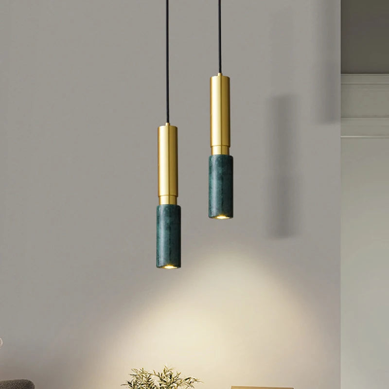 Sandra - Modern Nordic LED Marble Hanging Ceiling Pendant Light