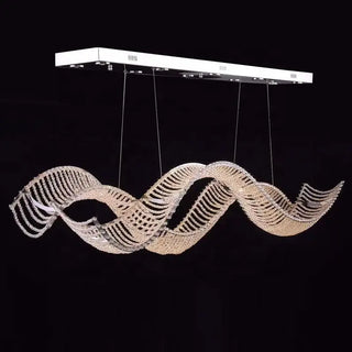 Boston - Glass bead Wave Hanging Ceiling Light Chandelier