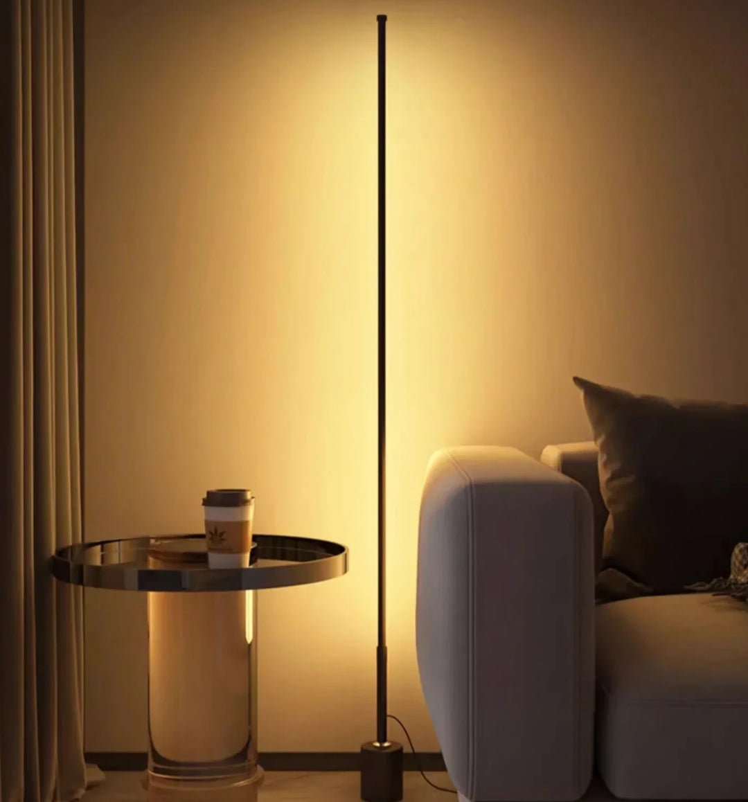 Dexter - Sleek Adjustable LED Strip Floor Lamp