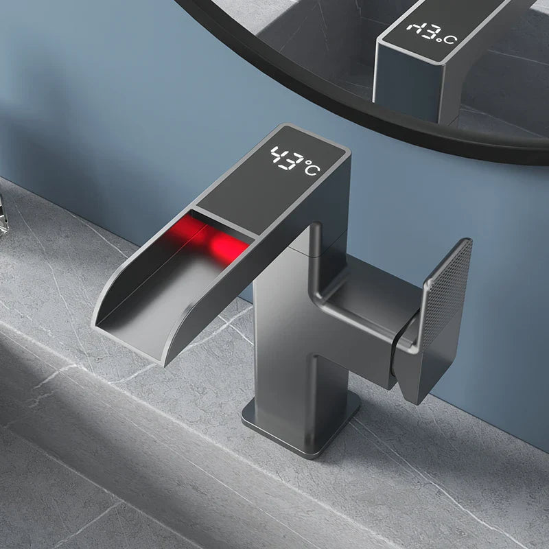 Bloom - LED Smart Light Temperature Digital Display Basin Tap