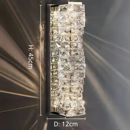 Hayes - Modern Twisted Crystal Glass Ceiling Chandelier