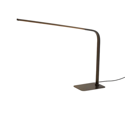 Bradshaw - Modern Brass Curved LED Table Desk Light