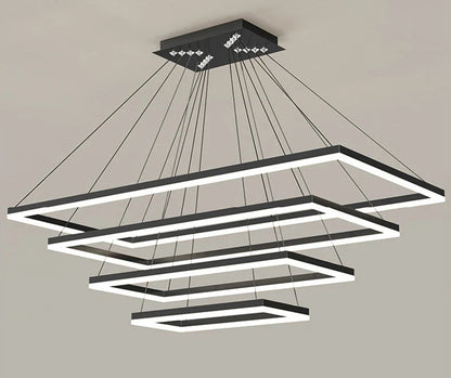 Aoede Rectangle Modern Chandelier