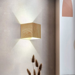 DAYO - Modern Wood Style Up/Down Wall Light