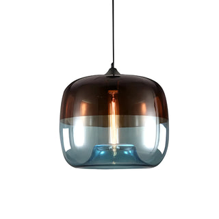 Marilyn - Modern Green And Blue Apple Glass Hanging Pendant Light