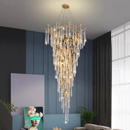 Pontus - Crystal Pendant Hanging Chandelier
