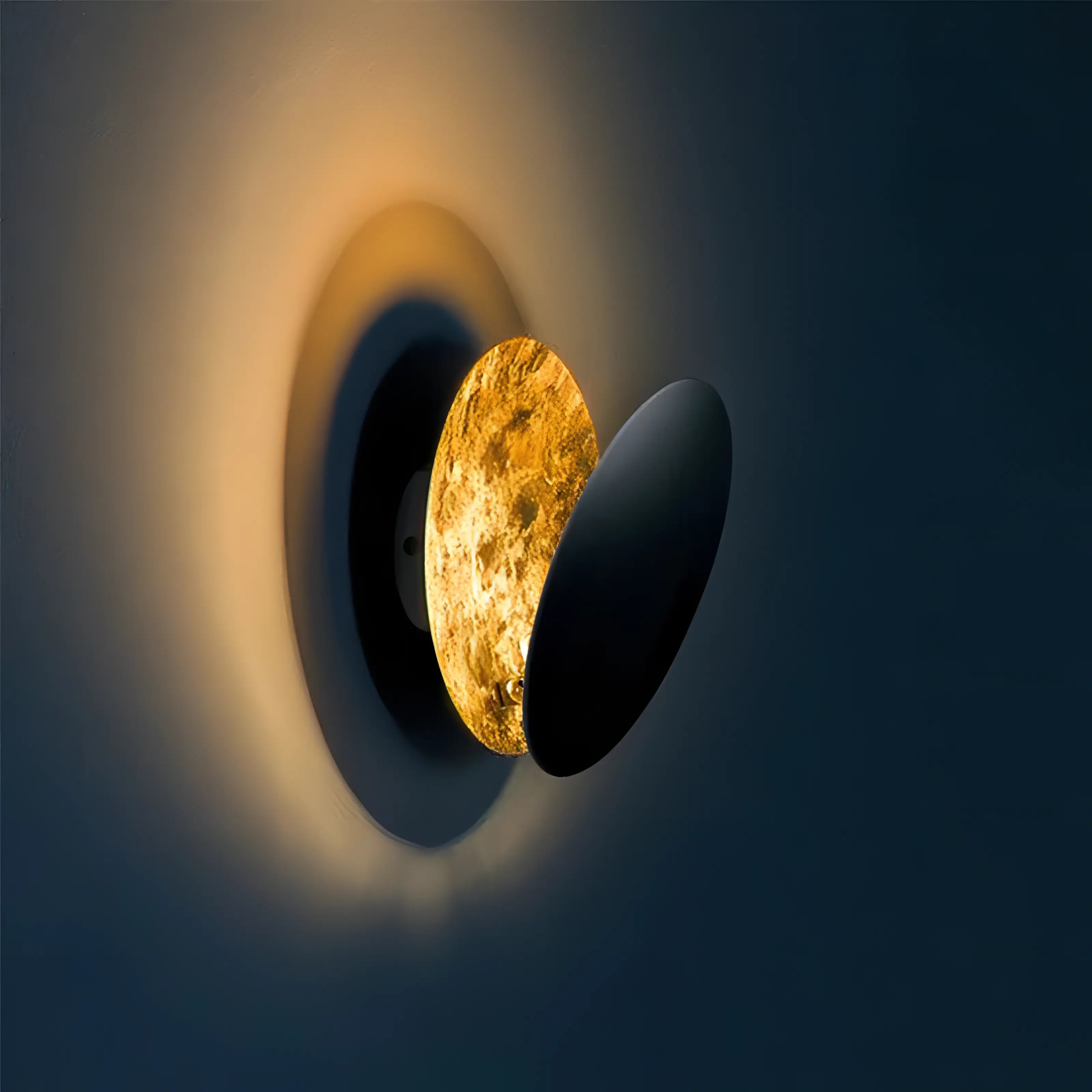 Toscano - Modern Rotatable Moon Solar Eclipse Wall Light
