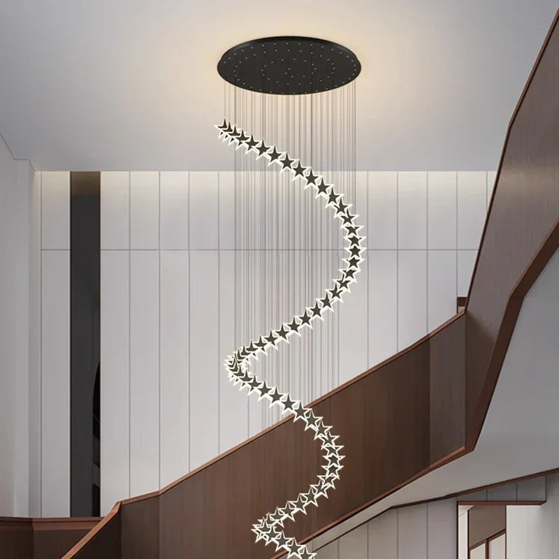 Gabriel - Hanging Star Pendant Chandelier