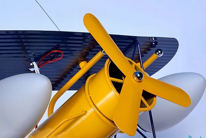 Holguin - LED Aeroplane Hanging Children's Ceiling Light