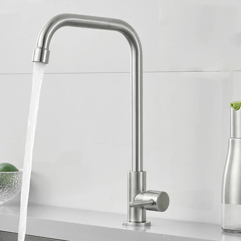 Ciarra - Stainless Steel Rotating Cold Water Kitchen Drinking Tap