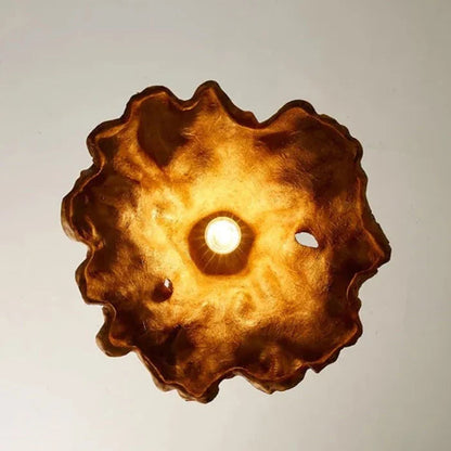 Emers - Vintage Resin Leaf Pendant Ceiling Light