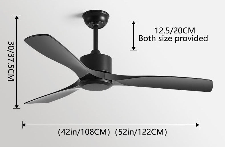 Sofija - 6 Speed Ceiling Fan with Remote Control