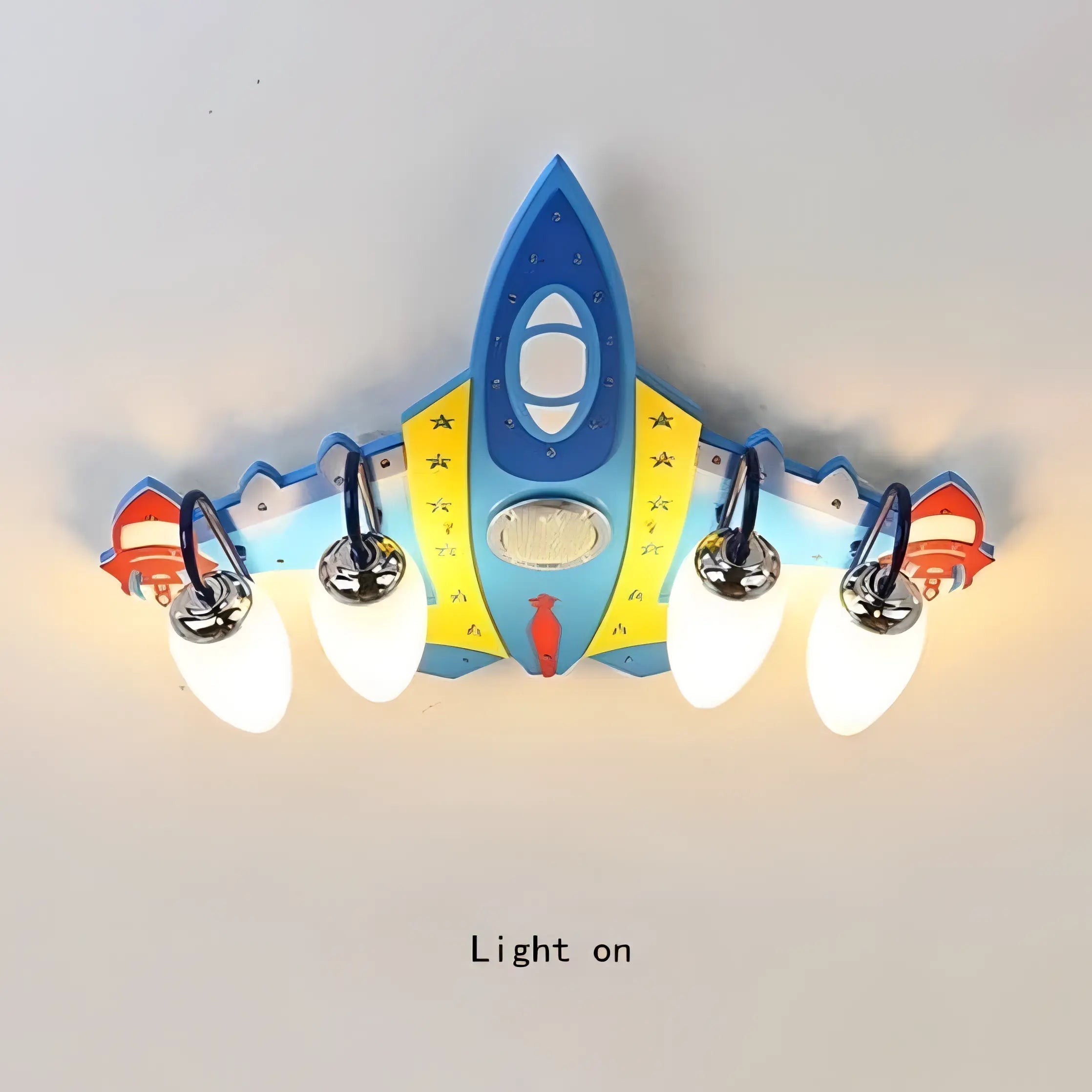 Holguin - LED Aeroplane Hanging Children's Ceiling Light