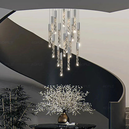 Leyla - Crystal Pendant Ceiling Chandelier