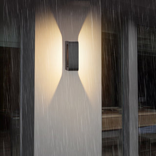 Bruadair - Outdoor Square Up/Down Wall Light