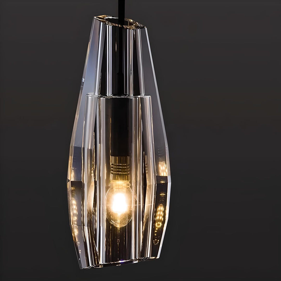 Wanda - LED Glass Crystal Modern Pendant Ceiling Light