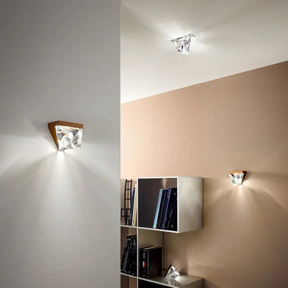 Alessio - Diamond Glass LED Wall Ceiling Light