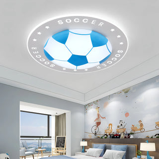 Salena - Football Shaped LED Children's Ceiling Light