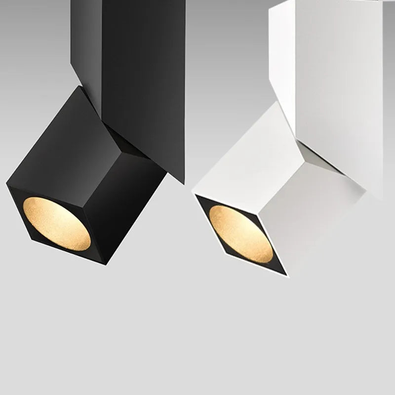 Cahide - Modern Adjustable Folding Rotatable LED Downlight Spotlight Ceiling Light