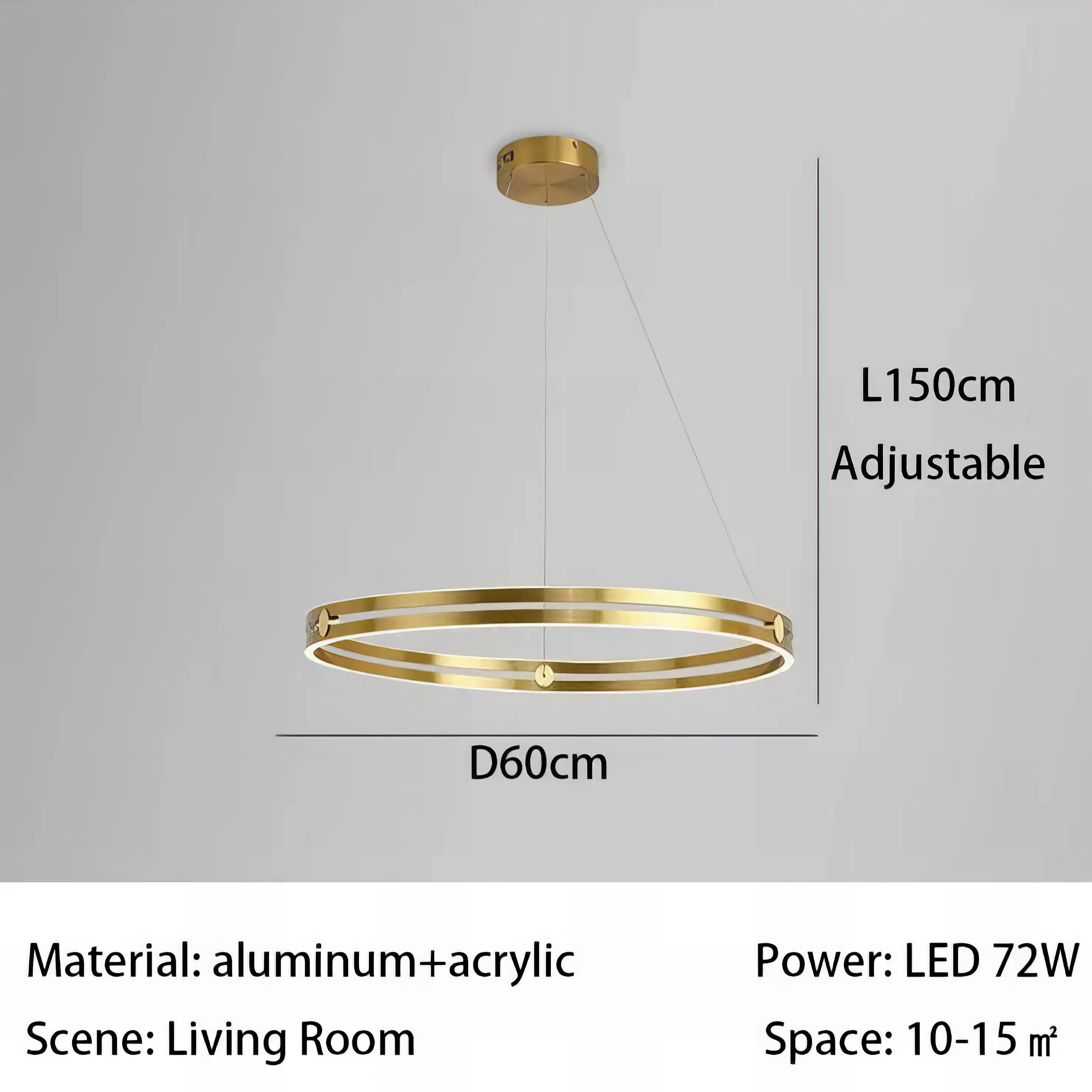 Kyle - Modern LED Ring Thin Ceiling Light