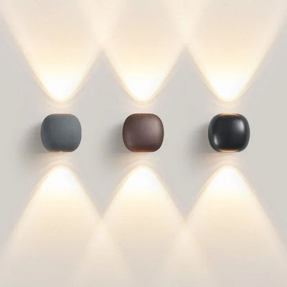 Rouse - Modern Metal Ball Up/Down LED Wall Light