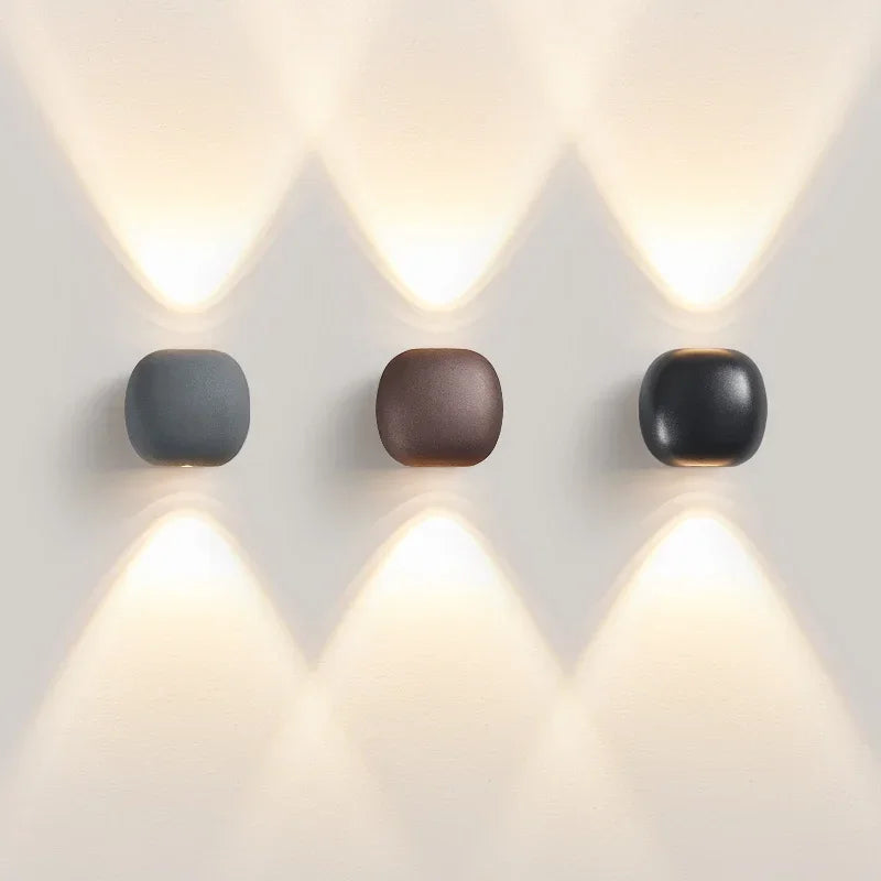 Rouse - Modern Metal Ball Up/Down LED Wall Light