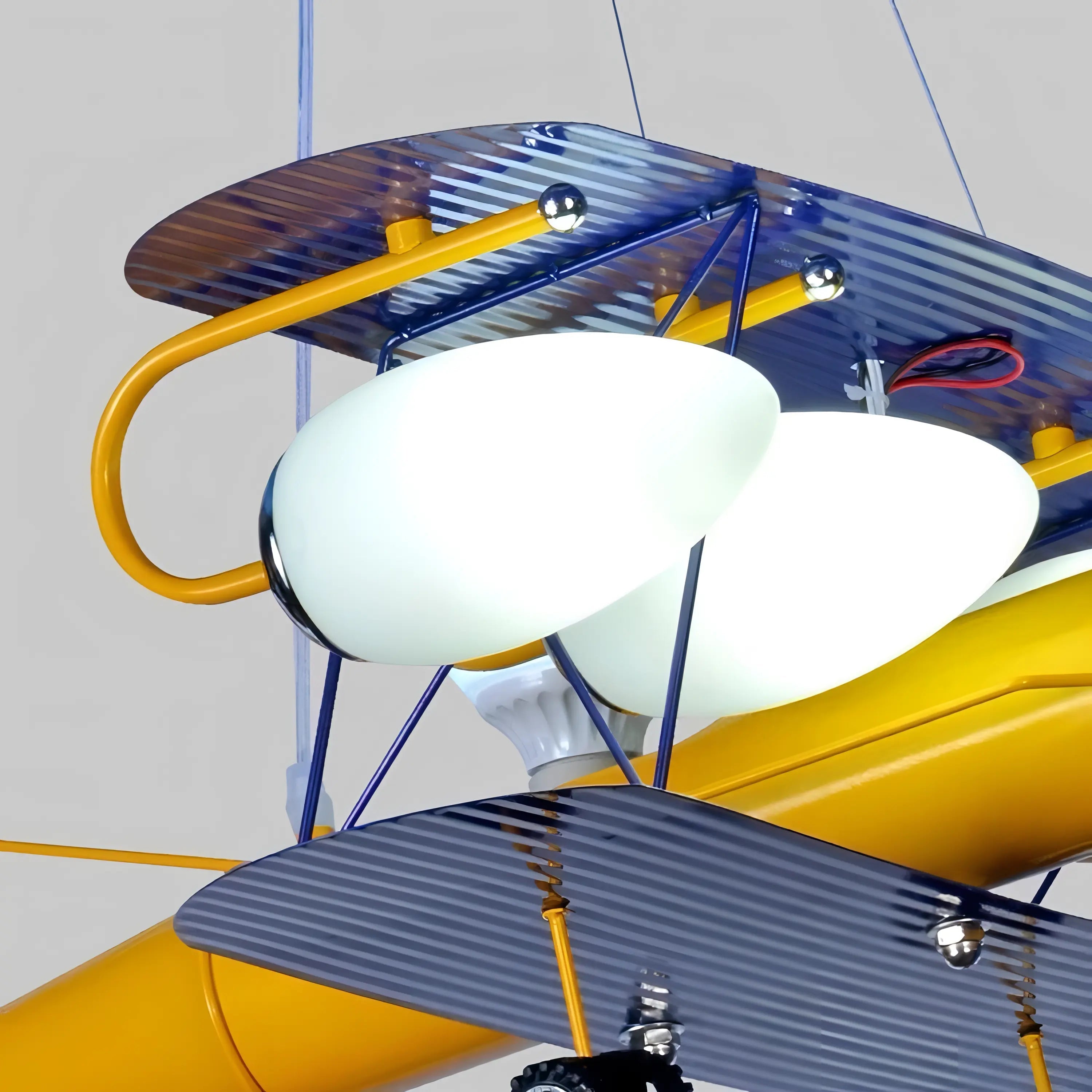 Holguin - LED Aeroplane Hanging Children's Ceiling Light