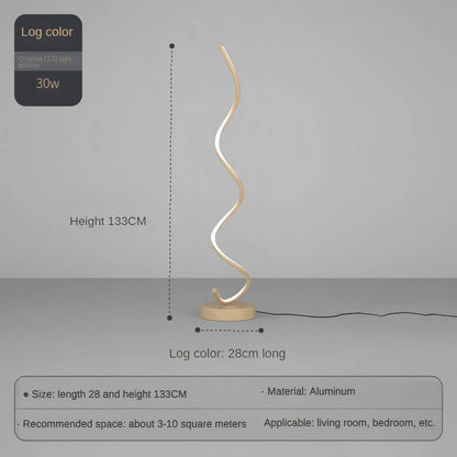 Natalie - Sleek Modern LED Floor Lamp