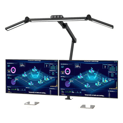 Cormier - LED Desk Light with Clamp, 24W Ultra Bright Light