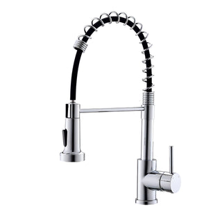 Onyx - Pull Down Swivel Spout Kitchen Tap Hot/Cold Water