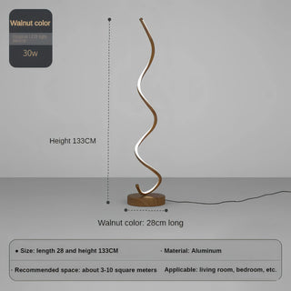 Natalie - Sleek Modern LED Floor Lamp