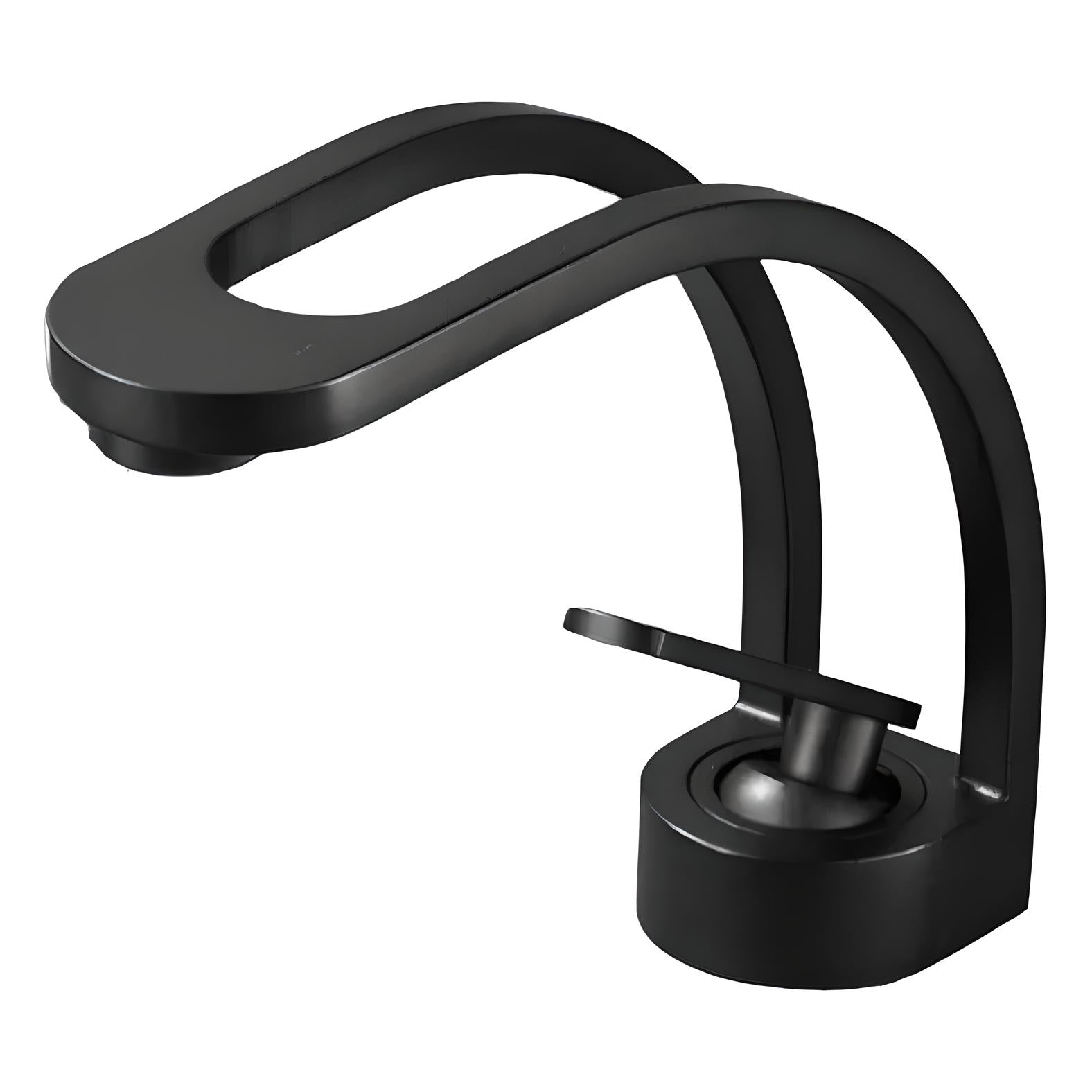 Daja - Modern Thin Curved Single Lever Mixer Basin Tap