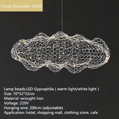 Iyla - Mesh Cloud Wire Ceiling Light