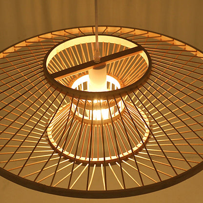 Csillia - Bamboo Hanging Ceiling Light