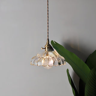 Valentin - Glass Round Pendant Hanging Ceiling Light