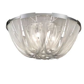 Kannon - Semi Flush Chain Tassel Hanging Ceiling Light Chandelier