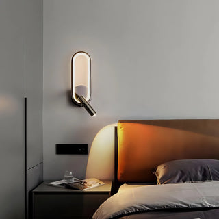 Aniyah - Modern Adjustable Ring LED Wall Reading Light