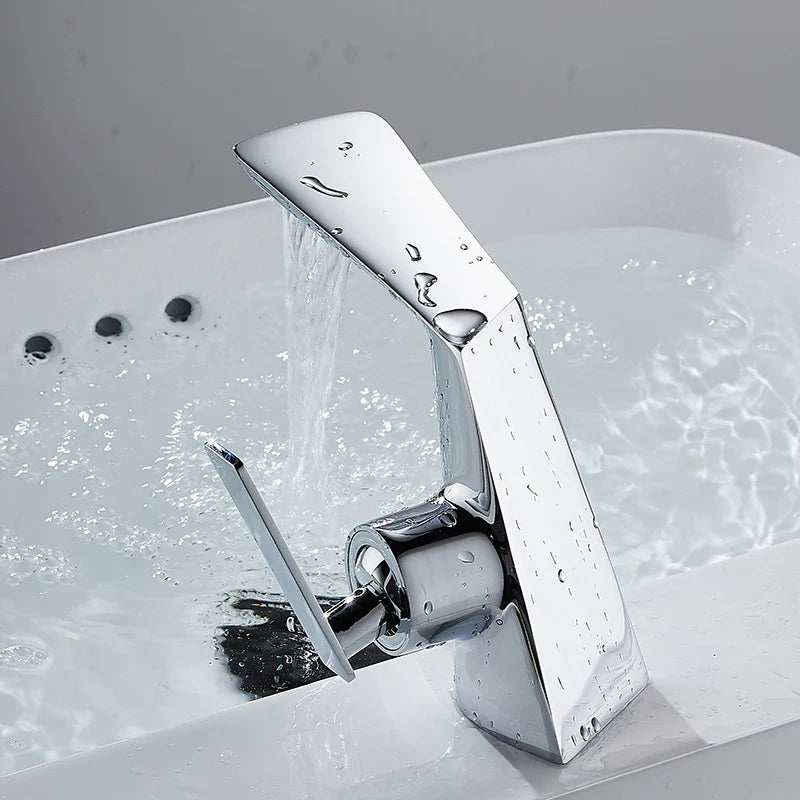 Jayna - Modern Single Lever Crane Basin Mixer Tap
