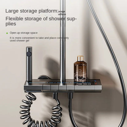 Zarate - Modern Digital Display Shower Set with Handheld Shower