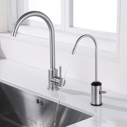 Gale - Curved Modern Filtered Direct Drinking Water Kitchen Tap