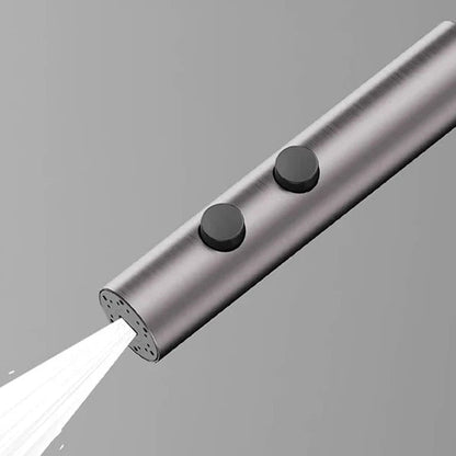 Desantis - Modern LED Rainfall Shower System with Temperature Display and Four Functions