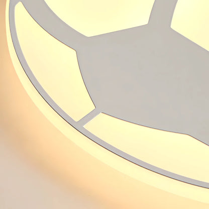 Marcella - Modern LED Football Ceiling Light For Kids Room